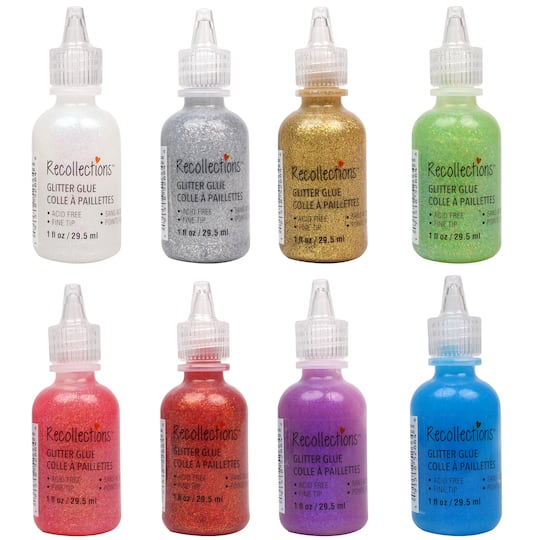 Assorted Glitter Glue by Recollections&#x2122;, 1pc.